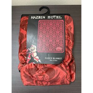 Hazbin Hotel Wallpaper Allover Print Throw Blanket